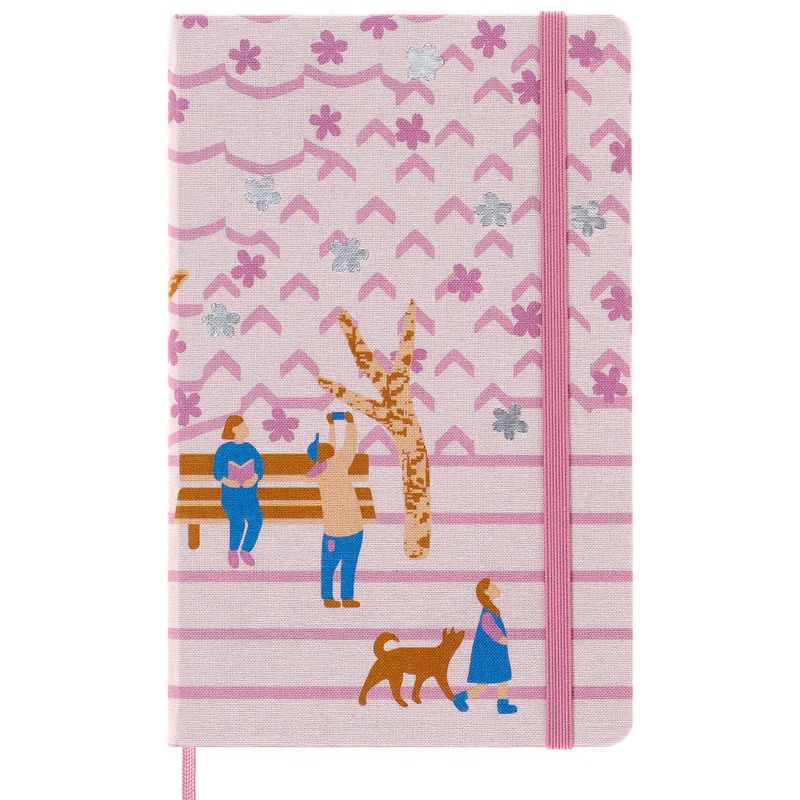 Moleskine Limited Collection Notebook Sakura Large Plain Bench
