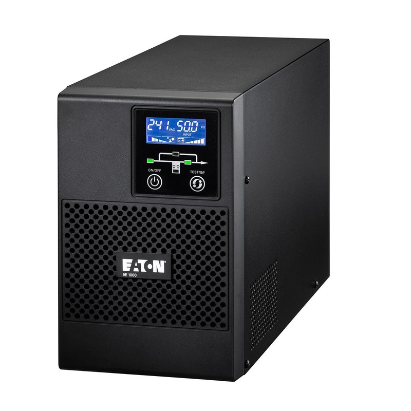 EATON 9E 3000VA/2700W Double Conversion Online Tower UPS LCD Display, 1x USB Port + 1x Serial Port, 6x IEC C13 Output Ports, 1x IEC C20 Input Port. 3-5 Days Lead Time if Out of Stock