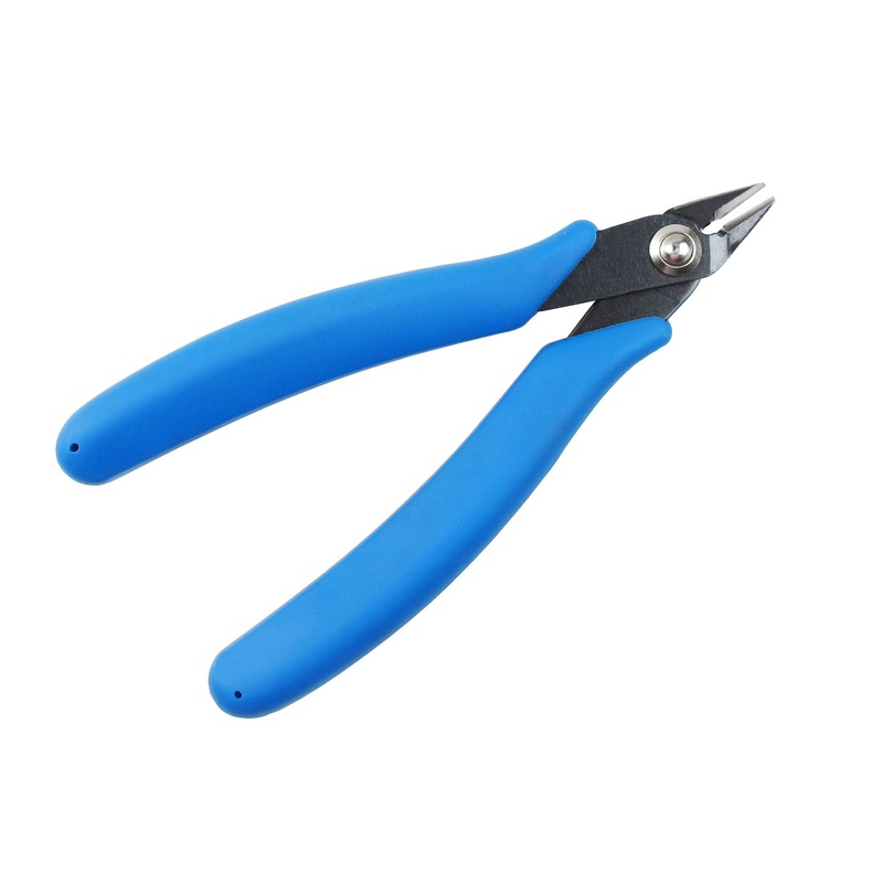 SPROTEK Side Cutter for Network Cable UTP/STP. 5.5 Inch/2.5mm Thick High Carbon Steel Material.