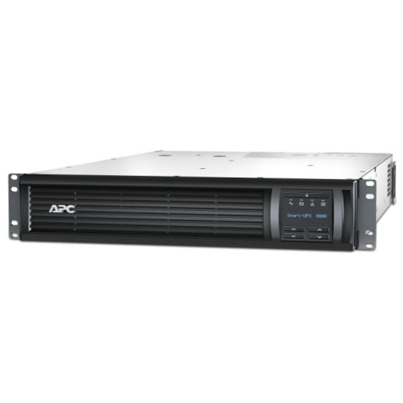 APC Smart-UPS 3000VA (2700W) 2U Rack Mount with Network Card. 230V Input/Output. 8x IEC C13 Outlets. With Battery Backup. LED Status Indicators. USB Connectivity. Rach Mount Kit Included