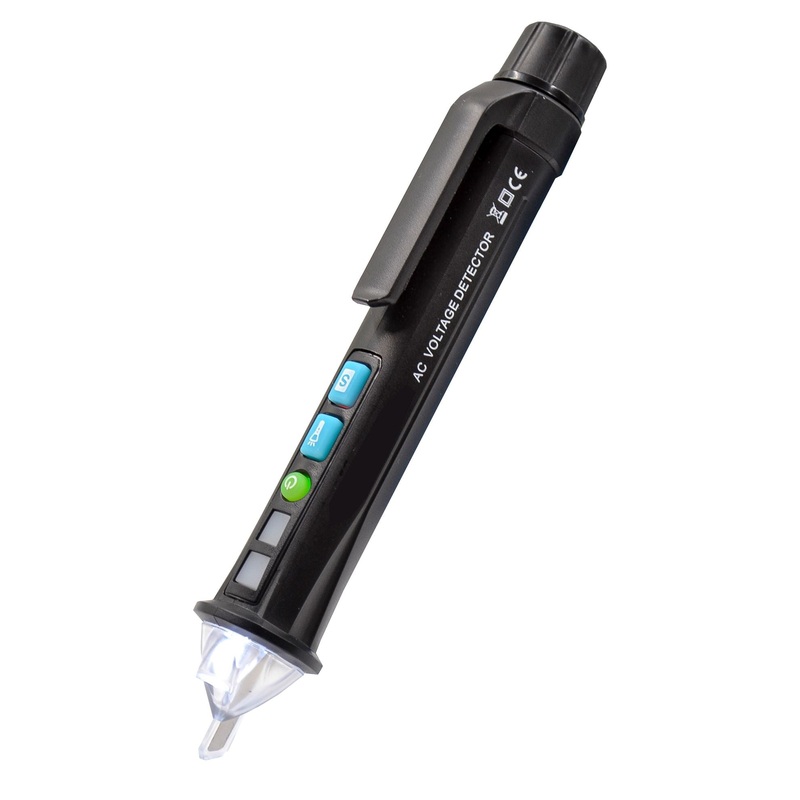 GOLDTOOL AC Power Finder with Beeper & LED Indicators. Easy Compact Design Fits Easily in to Pocket. Operating range 200V to 1000V AC. Takes 2x AAA Batteries.