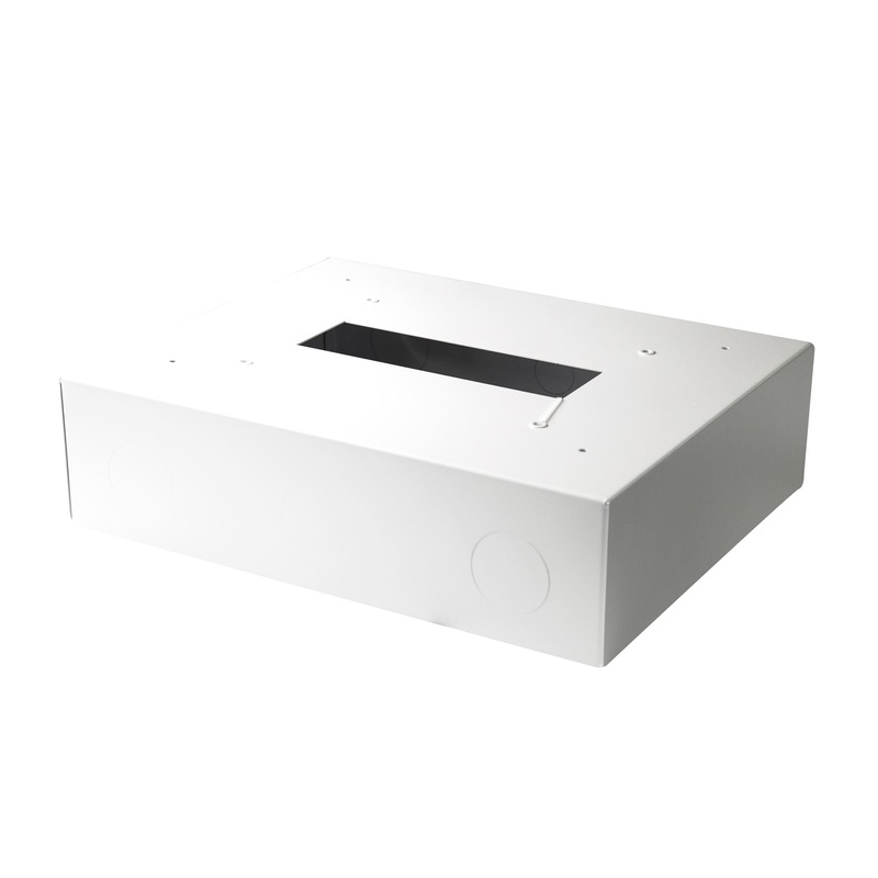 DYNAMIX 14” Surface Mount Enclosure For the HWS-1404V2 FTTH Enclosure Dims: 390x313x107mm (LxWxD)