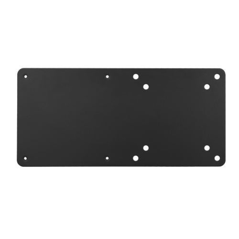 BRATECK VESA Mount Holder for Intel NUC PC. Mount Intel NUC with monitor arm simultaneously. Max Load 3kgs.  VESA 75×75, 100×100.