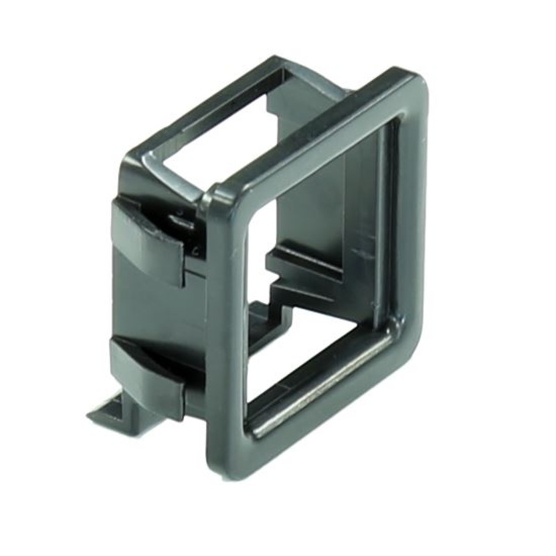 DYNAMIX AV Keystone to PDL600 Series Compatible Modular Clip. 10 pack. Colour Black