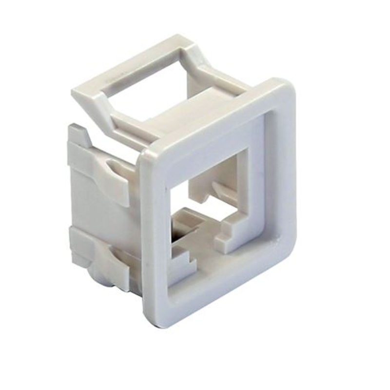 DYNAMIX RJ45 Keystone to PDL600 Series Compatible Modular Clip. 10 pack. Colour White