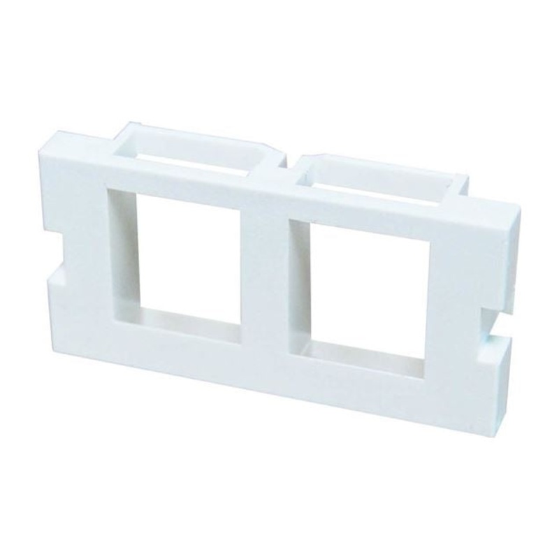DYNAMIX 2 Port Keystone Bezel for AVP-3UFP Plate    STOCK CLEARANCE SALE Up to 50% OFF