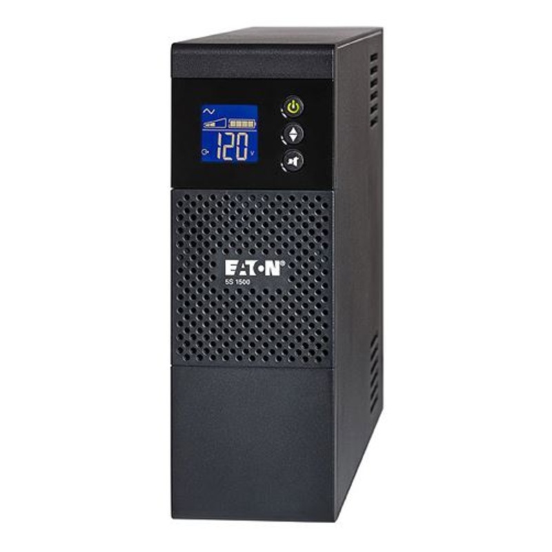 EATON 5S 850VA/510W Tower UPS Line Interactive. Automatic Battery Test, Deep- discharge Protection, Cold-start Capable, Replaceable Batteries 3-5 days lead time if out of stock