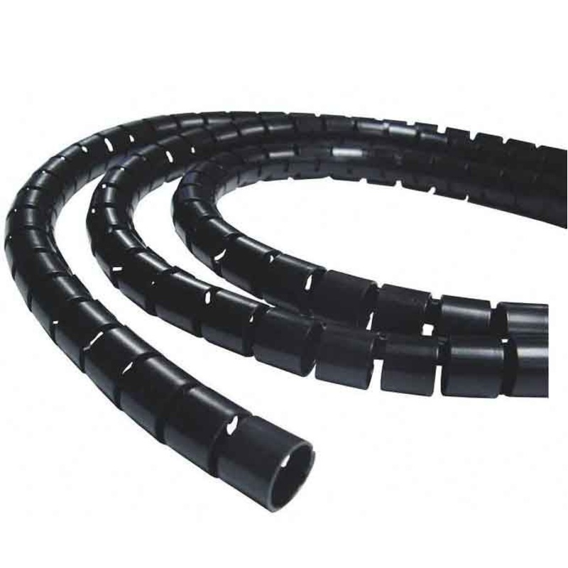 DYNAMIX 20mx25mm Easy Wrap – Cable Management Solution, Bulk Packed, Colour Black, Includes Tool.