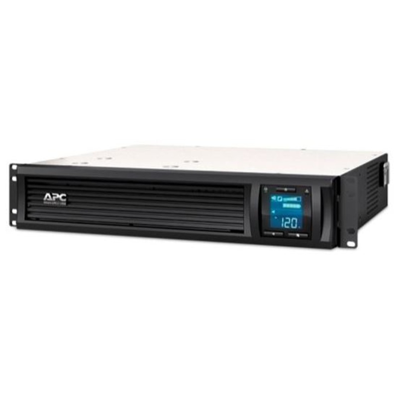 APC Smart-UPS SMC Series Line Interactive. 1000VA (600W) 2U Rack Mount. 230V Input/Output. 6x IEC C13 Outlets. Battery Backup LED Status Indicators. USB Connectivity Audible Alarm. Rach Mount Included