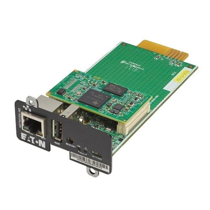 EATON Gigabit Network Card Provide Warnings of Pending Issues & Helps Perform Orderly Shutdown of Servers & Storage. *3-5 days lead time if out of stock