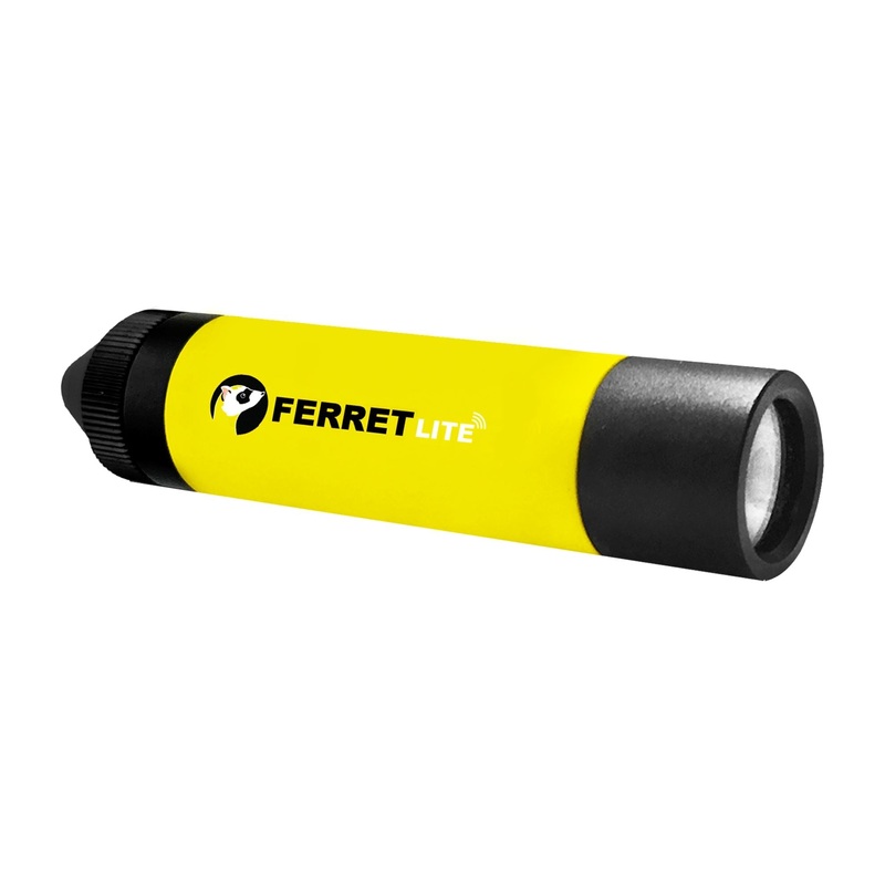 FERRET Lite – Multipurpose Wireless Inspection Camera & Cable Pulling Tool. 720p HD Stream, Rechargeable. IP67. Built-in Wifi Hotspot for Connection with Smartphone. Adjustable Bright White LEDs.