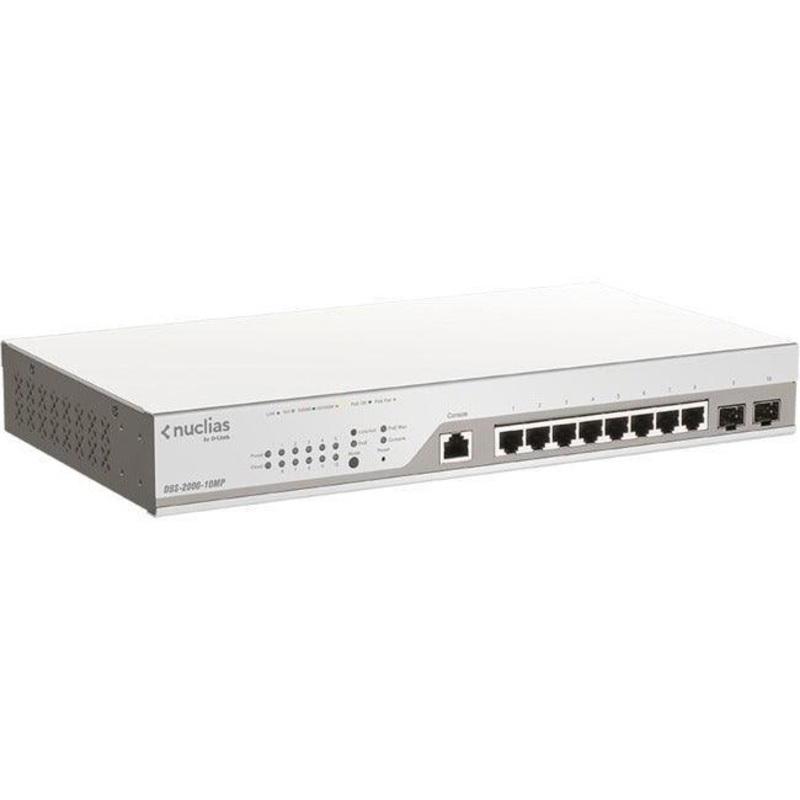 10-PORT GB NUCLIAS CLOUD MGD POE SWITCH