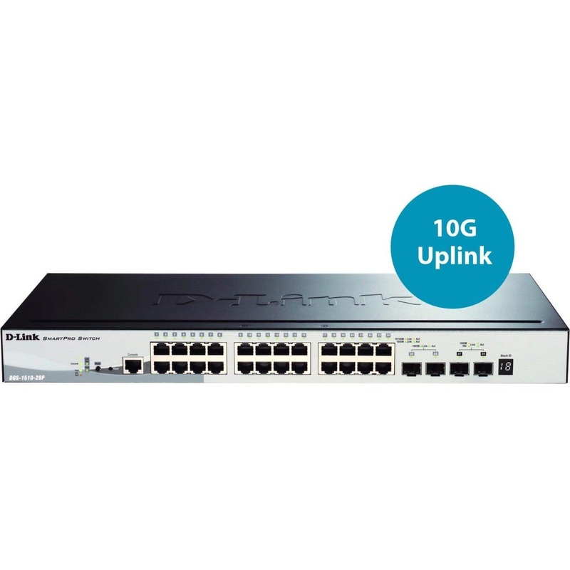 28-Port G bit Stackable PoE 24 + 24 UTP
