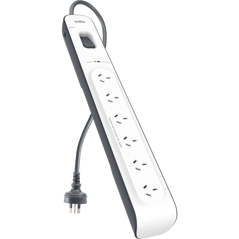 6 Outlet with 2M Cord