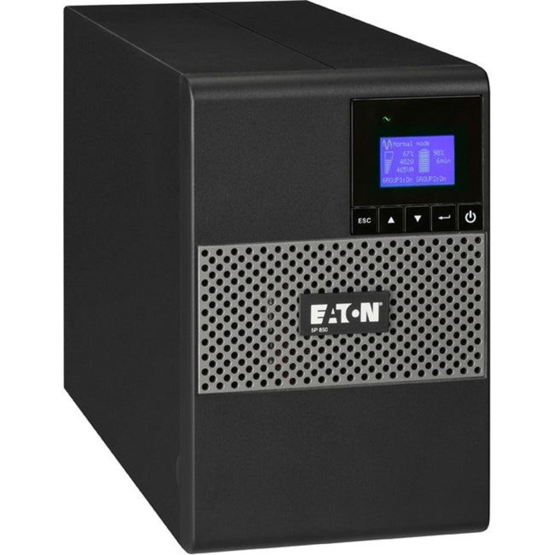 Eaton 5P 850VA / 600W Tower UPS with LCD