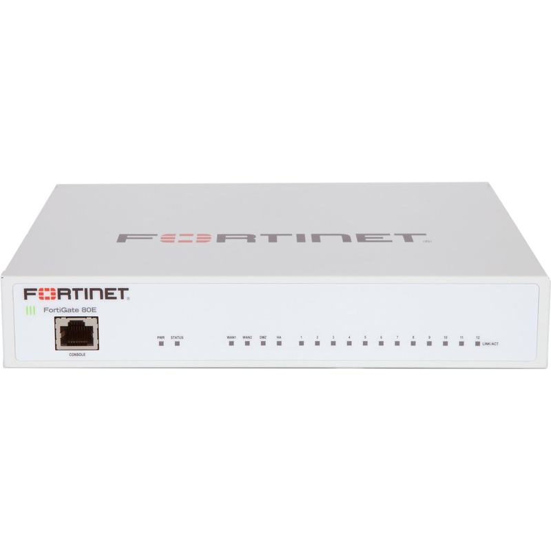 FG-80E 14 X GE RJ45 (INC 1 X DMZ PORT
