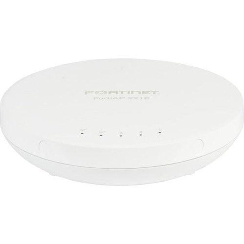Fortinet FortiAP 221E Dual Band IEEE 802.11ac 1.24 Gbit/s Wireless Access Point – Indoor – 2.40 GHz, 5 GHz – Internal – MIMO Technology – 1 x Network (RJ-45) – Gigabit Ethernet – 36 W – Wall Mountable, Ceiling Mountable, Rail-mountable
