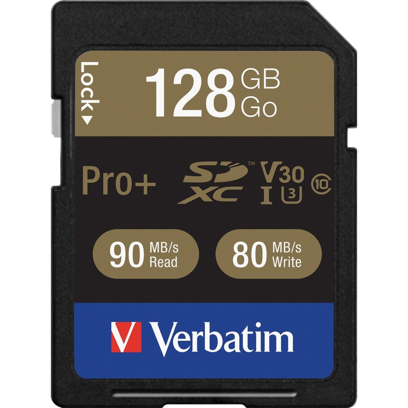 PRO+ SDXC UHS-I 128GB U3 MEMORY CARD