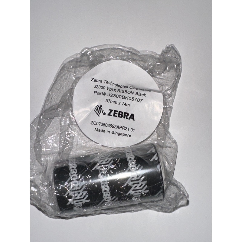 RIBBON WAX 57MM X 74M. CORE: 0.5X57