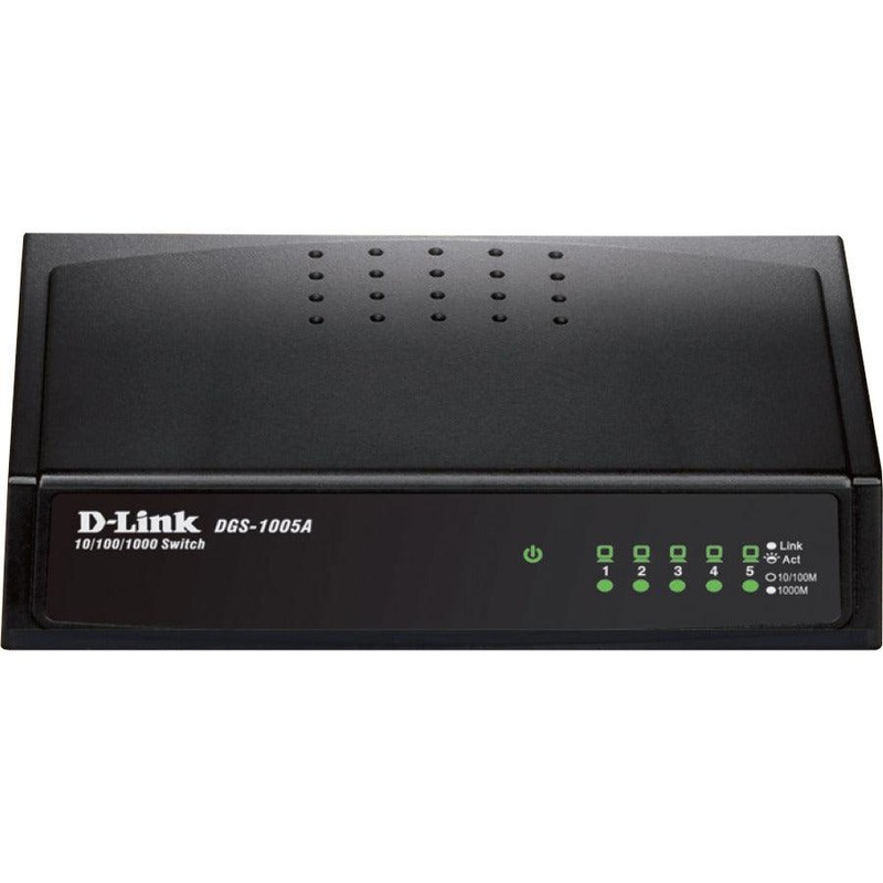 Unmanaged 5-Port 10/100/1000BASE-T Switc