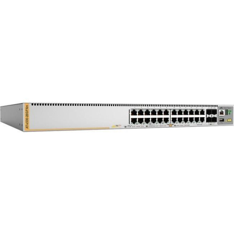 24-PORT 100/1000T POE + 4 SFP+ 2 FIXED P
