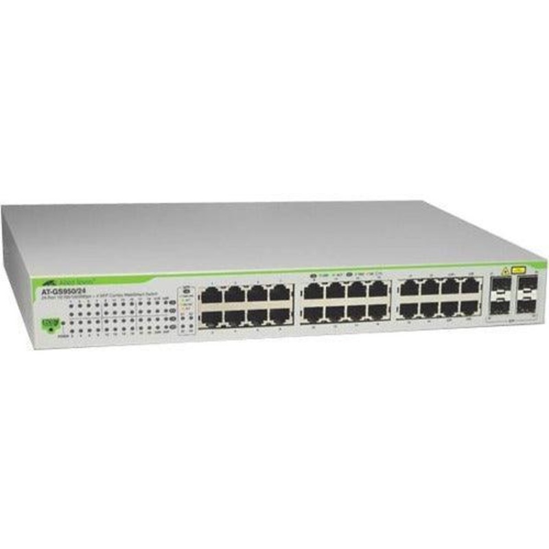 AT 24 PORT 10/100/1000T WEBSMT SWT POE
