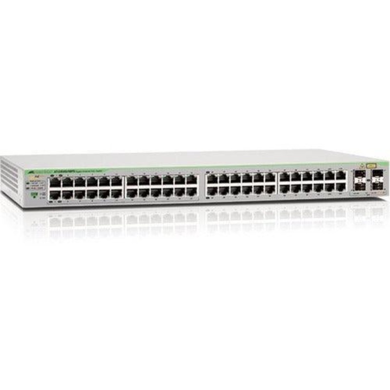 AT 48 Port 10/100/1000T ‘WebSMT’ POE Swt