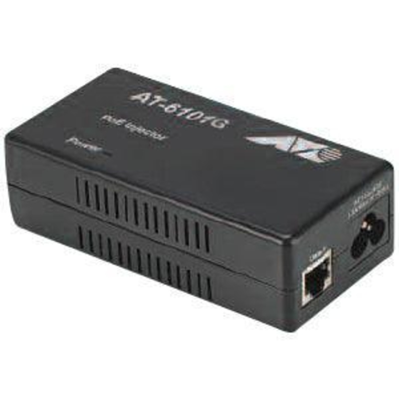 AT GB POE+ Injector IEEE802.11at 10/100/