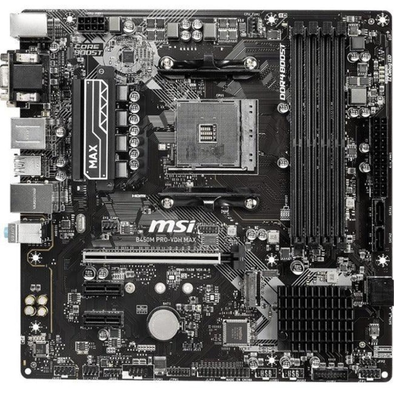B450M PRO-VDH MAX AMD MATX MB