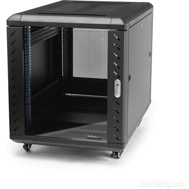 12U 36in Knock-Down Server Rack Cabinet