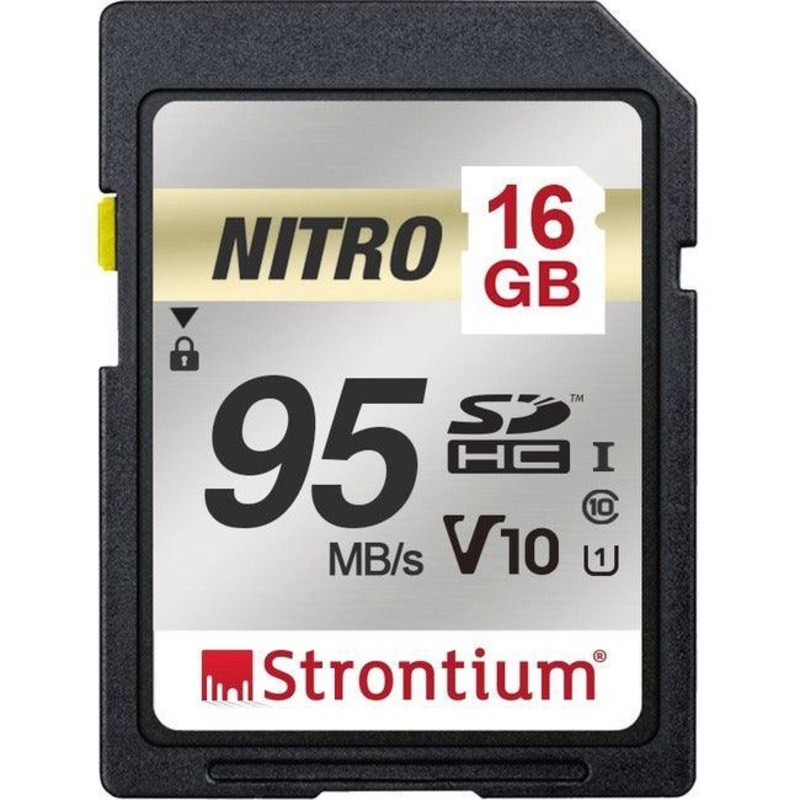 16GB NITRO CLASS 10 SD CARD FOR CAMERA