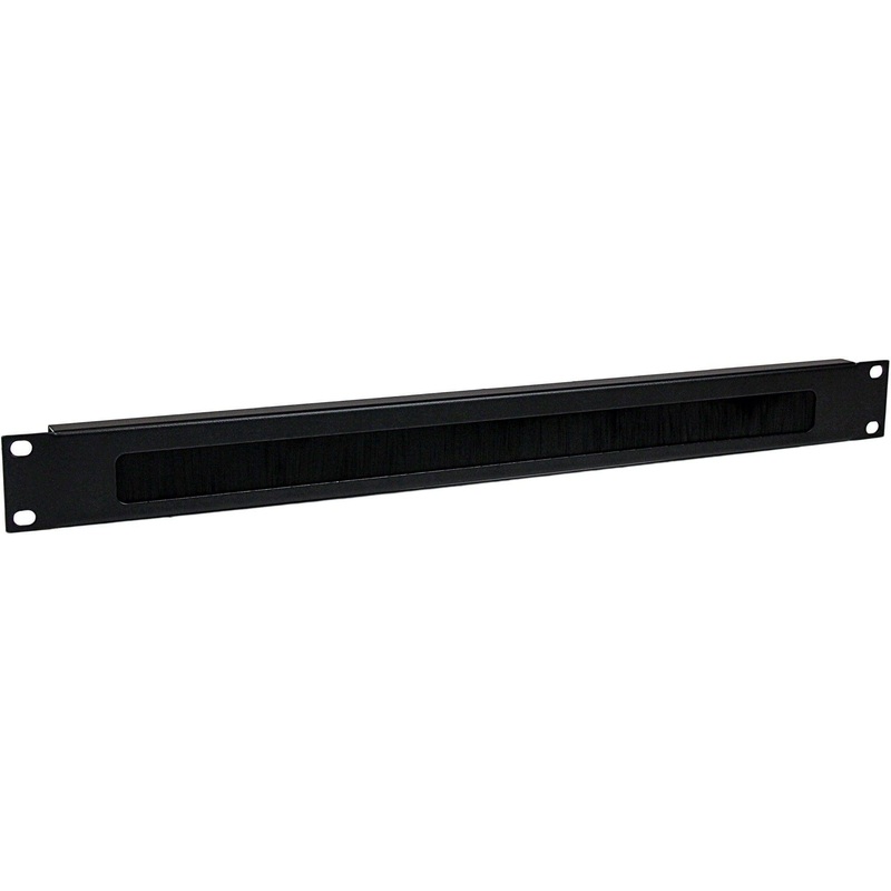1U Brush Strip – Rack Cable Management