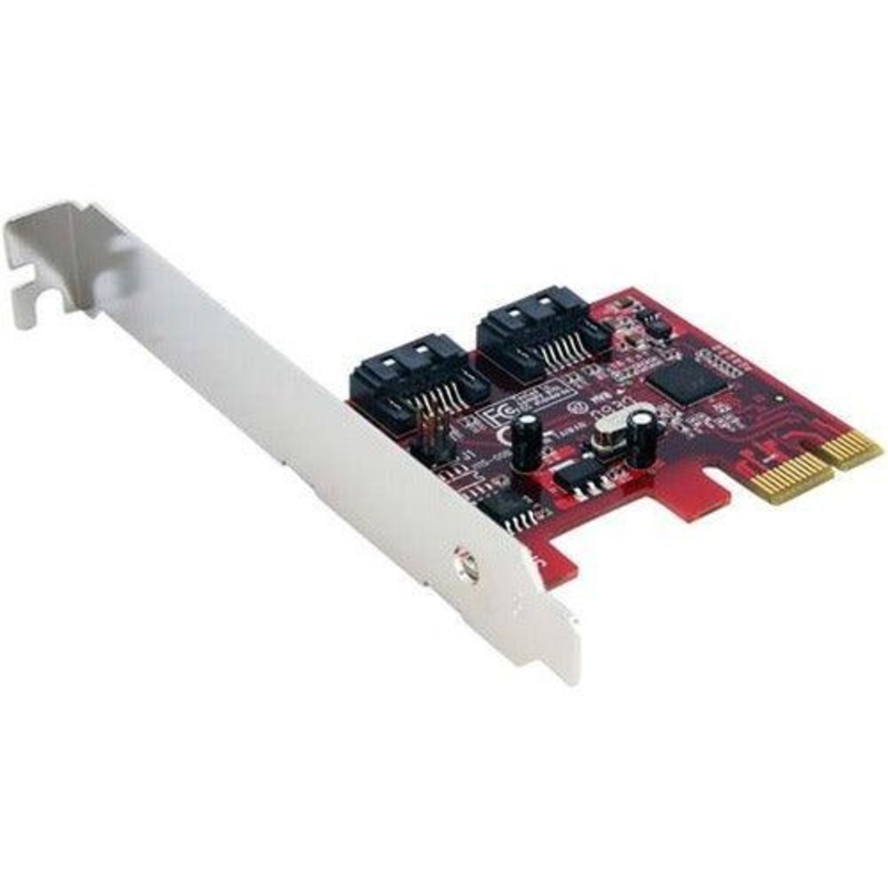 2 Port PCIe SATA 6 Gbps Controller Card