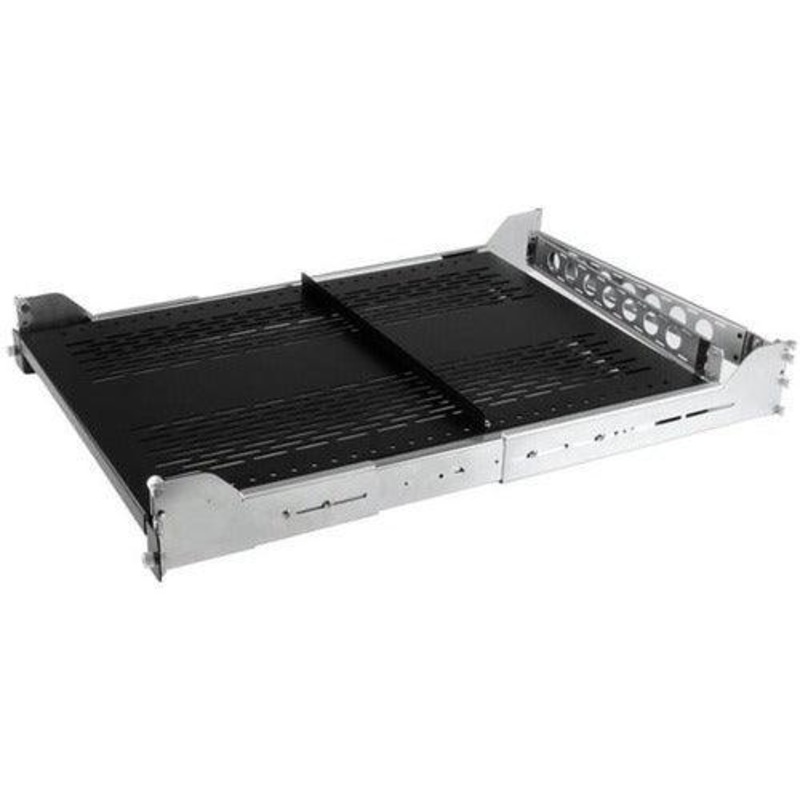 2U Adjustable Vented Sliding Rack 90.7kg