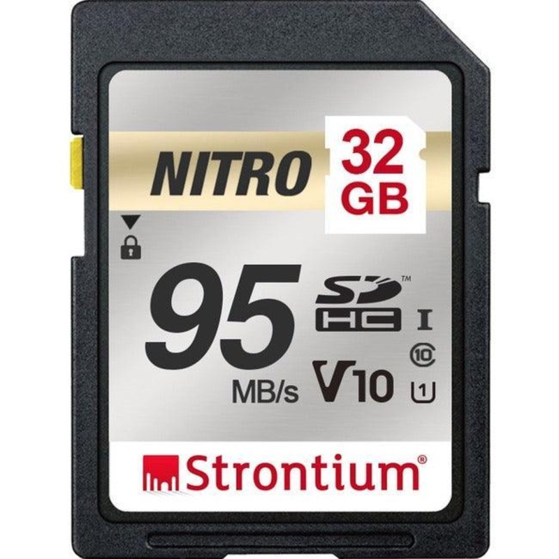32GB NITRO CLASS 10 SD CARD FOR CAMERA