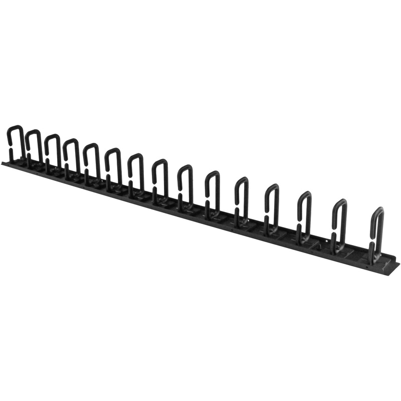 3FT VERTICAL D-RING HOOK CABLE ORGANIZER