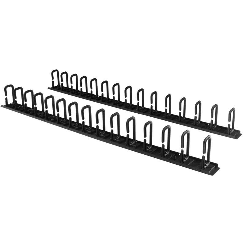 6FT VERTICAL D-RING HOOK CABLE ORGANIZER