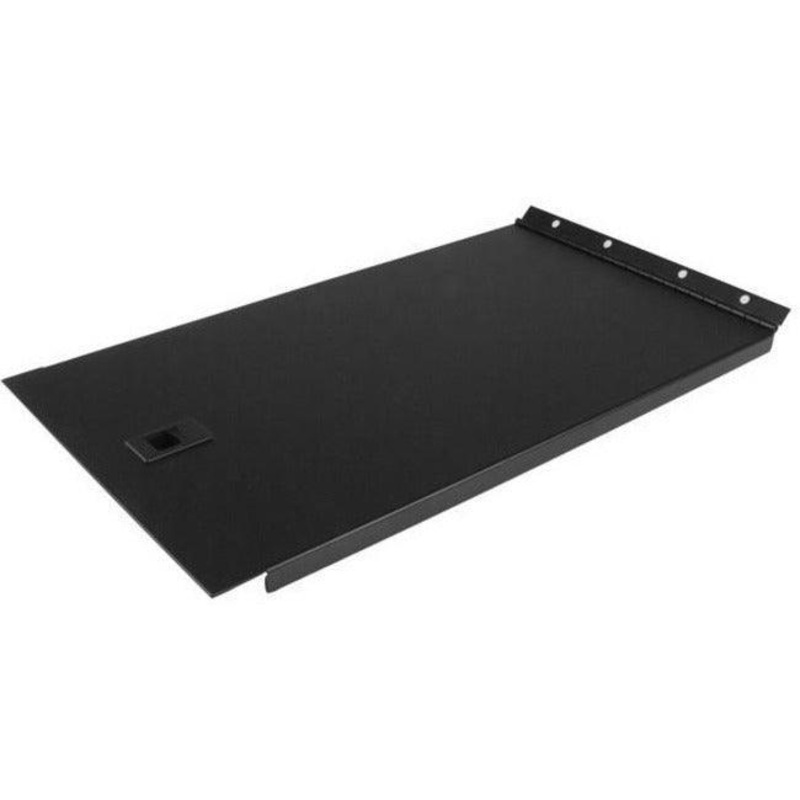 6U Solid Blank Panel with Hinge
