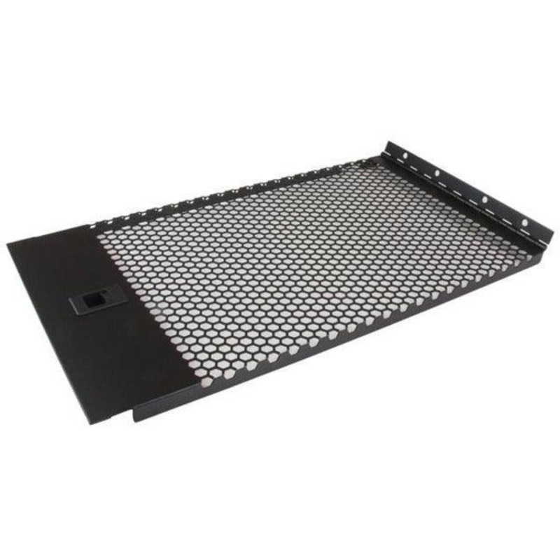 6U Vented Blank Panel with Hinge