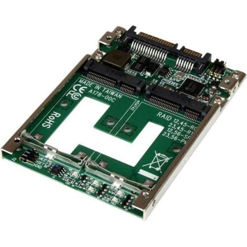 Dual mSATA SSD to 2.5 SATA RAID Adapter