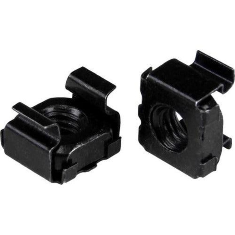 M5 Cage Nuts – 50 Pack Black
