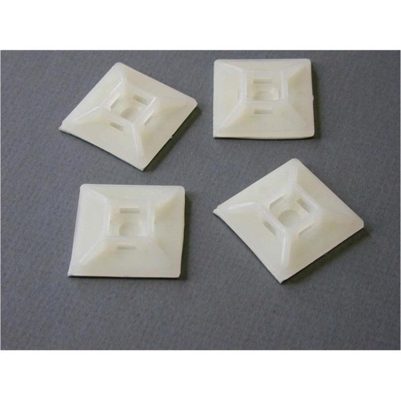 NYLON CABLE TIE MOUNTS – PKG OF 100