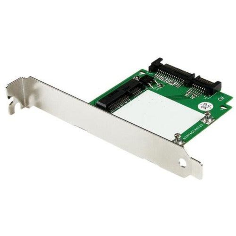 SATA to mSATA Adapter w/ Brackets