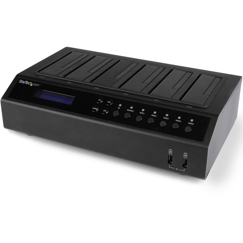 USB 3.0 / eSATA 1:5 HDD Duplicator Dock