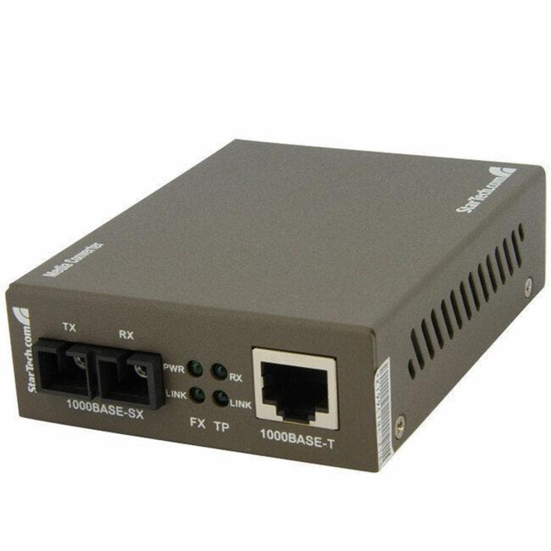 1000 FIBER ETHERNET MEDIA CONVERTER SC