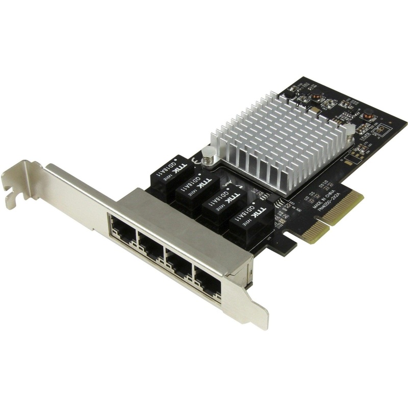 4-Port Gigabit Ethernet Network Card