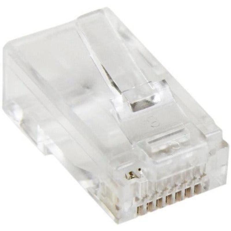 Cat5e RJ45 Modular Plug Connector 50 Pkg