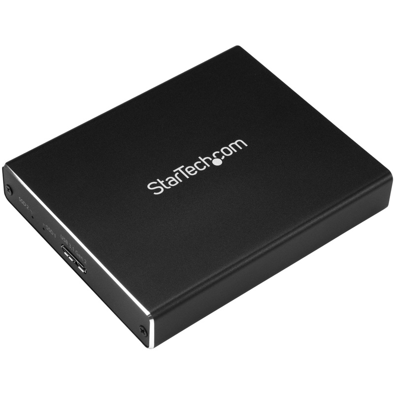 Dual M.2 Enclosure – RAID USB 3.1 Gen 2
