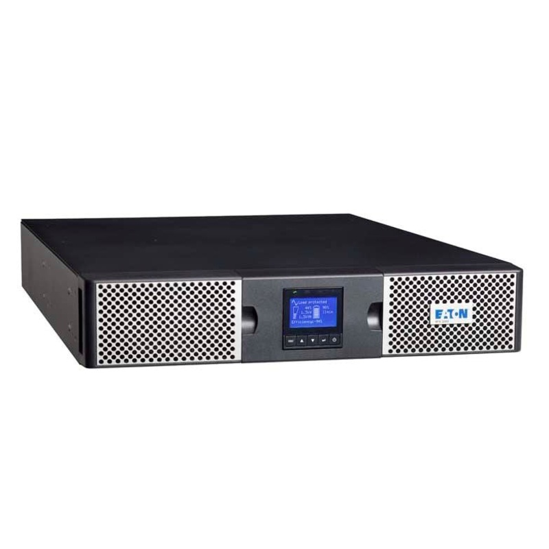 EATON 9PX 3000VA/3000W RT2U Graphical LCD display. Outputs: 8 x IEC 10A + 2 x IEC 16A with energy metering. USB port,1 serial port, Remote ON/OFF. 3-5 days lead time if out of stock