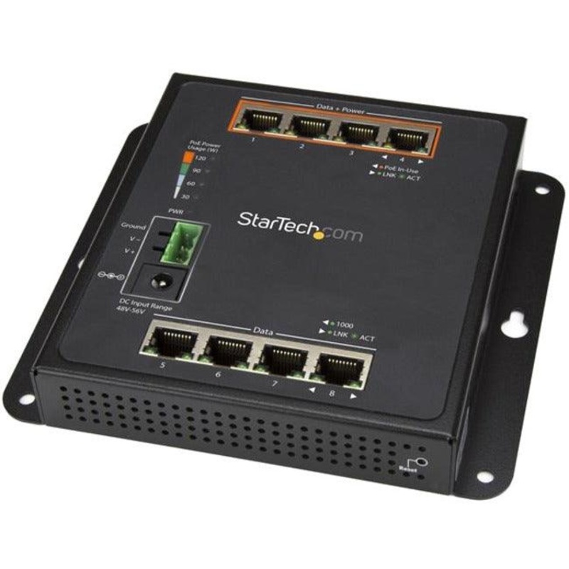 GbE Switch – 8-Port (4 PoE+) – Managed